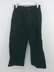 ◇ Casper John キャスパージョン コーデュロイ ワイド パンツ サイズ 縦XS 横S- ブラック メンズ P  【1301230006008】