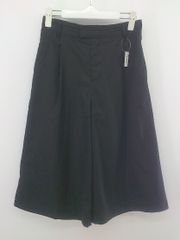 ◇ KBF ケービーエフ URBAN RESEARCH ピンストライプ タック ガウチョ パンツ サイズOne ブラック グレー系 レディース P  【1301230007500】