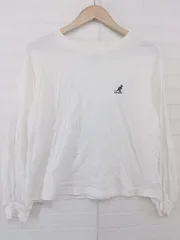 ◇ KANGOL カンゴール × COCODEAL ココディール 長袖 Tシャツ カットソー サイズ2 ホワイト レディース P  【1301230009924】