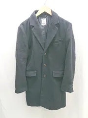 ◇ SEVENDAYS＝SUNDAY フロントボタン　バックスリット 長袖 コート サイズM ネイビー メンズ E  【1301230012801】