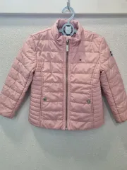 トミーヒルフィガー レディース 女の子 ピンク 軽量 ダウン アウター 104