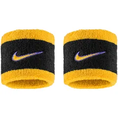 NIKE(ナイキ) ナイキ スウッシュ クラシック リストバンド 2P マルチアスレ ウェア ウェアアクセサリー BN3000、(009)ブラック