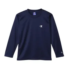 チャンピオン champion LONG SLEEVE T-SHIRT KIDS WEAR ・ SCHOOL ウェア(キッズ) (CK-BS401)、(370)ネイビー