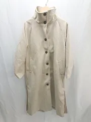 ◇ ◎ Lian フロントボタン　シンプル 長袖 コート サイズF アイボリー レディース E  【1301230015277】