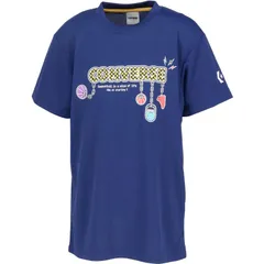 CONVERSE コンバース Jr.プリントTシャツ バスケットボール ＴシャツＪＲ cb451355-2800、C.ネイビー