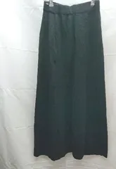 ◇ ◎ TINA:JOJUN ウエストゴム、シンプル ロング フレア スカート サイズM ブラック レディース E  【1301230018711】