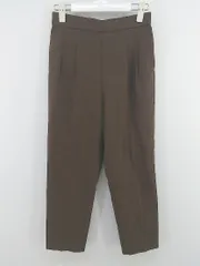 ◇ GLOBAL WORK グローバルワーク ウエストゴム タック パンツ サイズS ブラウン レディース P  【1301240005206】