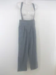 ◇ ◎ BEAMS HEART サス付き 2WAY 裾スリット パンツ サイズM グレー系 ダークグレー系 マルチ レディース P  【1301240009730】