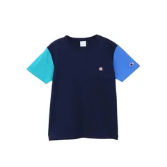 チャンピオン champion SHORT SLEEVE T-SHIRT KIDS WEAR ・ BASIC ウェア(キッズ) (CK-B323)、(370)ネイビー