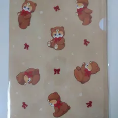 ｢新品未開封品｣モフサンド やさしい風合いのクリアファイル ちらし柄 A4クリアファイル 完売商品