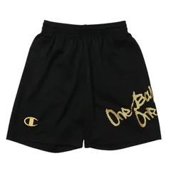 champion(チャンピオン) SHORTS BASKETBALL ウェア(キッズ) ck-zb524-981、(981)ブラックXゴールド