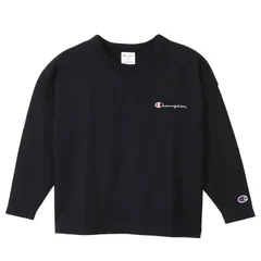 チャンピオン champion LONG SLEEVE T-SHIRT KIDS WEAR ・ BASIC ウェア(キッズ) (CK-Y404)、(090)ブラック