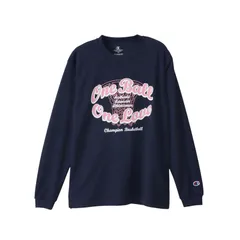 チャンピオン champion LONG SLEEVE BASKETBALL ウェア(キッズ) (CK-CB417)、(370)ネイビー