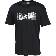 CONVERSE コンバース プリントTシャツ バスケットボール Ｔシャツメンズ cb251358-1911、ブラック×ホワイト