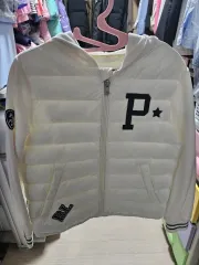 ポロラルフローレン 白 フード ダウン アウター S7