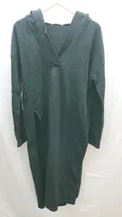 ◇ SLY スライ ロングスリットパーカー ゆったり スリット深め 長袖 ロングパーカー サイズM　ブラック レディース E  【1301260025291】のサムネイル