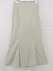 ◇ LOWRYS FARM ローリーズファーム ロング マーメイド スカート サイズM ベージュ系 レディース P  【1301270000844】