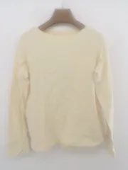 ◇ FORK&SPOON URBAN RESEARCH DOORS ワッペン 長袖 Tシャツ カットソー サイズ1 ライトベージュ レディース P  【1301270008246】