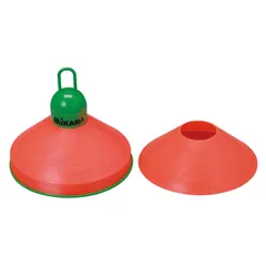 ミカサ mikasa マーカーコーン10枚セット サッカーグッズ (CO10MINI-O)、ｵﾚﾝｼﾞのサムネイル