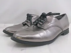 ◇ JELLY BEANS fine+ レースアップ シューズ サイズ 22 1/2 シルバー レディース P  【1301300001407】