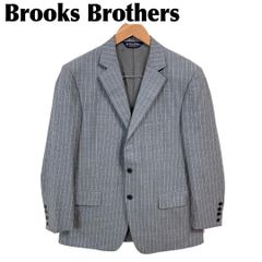美品 Brooks Brothers 1818 テーラードジャケット 38S 縞 - メルカリ