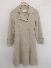◇ ◎ NATURAL BEAUTY BASIC ライナー付 長袖 トレンチ コート サイズ36 ベージュ レディース P  【1301310003453】