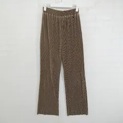 ◇ LOWRYS FARM ローリーズファーム シャーリング フレアパンツ サイズF ブラウン系 レディース P  【1301310002623】