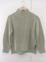 ◇ SENSE OF PLACE by URBAN RESEARCH タートルネック 長袖 ニット セーター サイズF カーキ レディース P  【1301310001558】