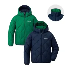 モンベル リバーシブル ダウンコート キッズ 160