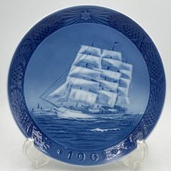 ロイヤルコペンハーゲン イヤープレート 1961年 「Training Ship