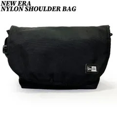 【タイムセール】【クーポン】バッグ ニューエラ ナイロン ショルダー バッグ ブラック NEW ERA NYLON SHOULDER BAG 正規品 中古 古着 ブランド 匿名配送