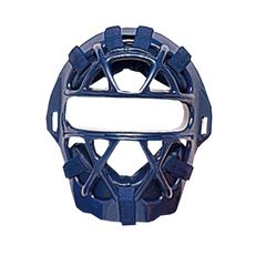 野球 キャッチャーマスク ヘルメットサイズ∶O ネイビー - メルカリ
