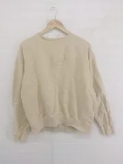 ◇ JOURNAL STANDARD relume バックプリント 長袖 トレーナー スウェット サイズF ライトベージュ系 メンズ P  【1302010010772】