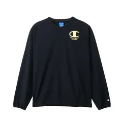 チャンピオン champion LONG SLEEVE VOLLEYBALL ウェア(メンズ・ユニ) (C3-CVC30)、(981)ブラック×ゴールド