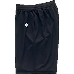 converse(コンバース) 3S リバーシブルハーフパンツ バスケットリバーシブルハンツM (cb231830-1911)、ブラック/ホワイト