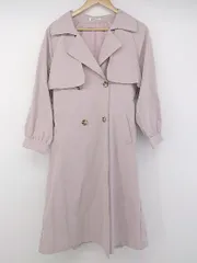 ◇ ◎ natural couture ナチュラルクチュール 長袖 トレンチ コート サイズF ライトパープル系 レディース E  【1302030013562】のサムネイル