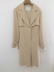 ◇ ◎ MAJESTIC LEGON マジェスティックレゴン 長袖 スプリング トレンチ コート サイズM ベージュ レディース E  【1302030012008】のサムネイル