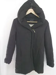 ◇ SPIGA スピーガ 裏ボア 長袖 ジップアップ ジャケット コート ブラック レディース E  【1302030015955】