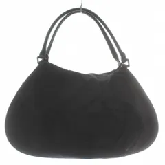 アニエスベー ボヤージュ Agnes b. VOYAGE トートバッグ ショルダー 2WAY ナイロン ロゴ金具 黒 ブラック /XZ ■GY14