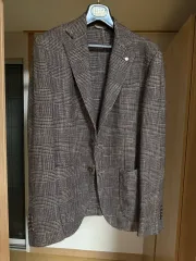 ルビー CHECKウール ジャケット (50size)