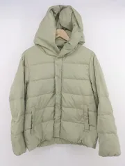 ◇ ROPE PICNIC ロペピクニック ジップアップ 長袖 フーディ ダウン ジャケット サイズ 40 グリーン レディース E  【1302060006817】