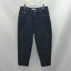 ◇ FREAK'S STORE フリークスストア 無地 シンプル テーパードパンツ サイズL ブルー レディース E  【1302060015079】