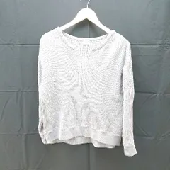 ◇ URBAN RESEARCH DOORS アーバン リサーチ ドアーズ ワッフル シンプル 長袖 カットソー サイズOne グレー レディース E  【1302060016731】