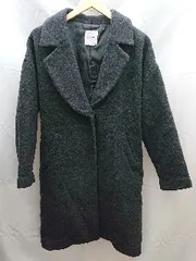 ◇ BACK NUMBER バックナンバー ボタン　起毛　裏地 長袖 コート サイズL グレー系 メンズ E  【1302060018131】のサムネイル