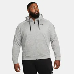 NIKE(ナイキ) ナイキ TF フルジップ L/S フーディ マルチアスレ ウェア スウェットシャツ (DQ4831)、(063)ダークグレーヘザー