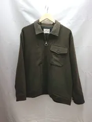 ◇ GLOSTER ジップアップ　裏地　起毛　胸ポケット 長袖 コート サイズM ブラウン系 メンズ E  【1302060019220】のサムネイル