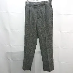 ◇ LOWRYS FARM ローリーズファーム ウエストゴム　総柄　センタープレス パンツ サイズM グレー系 レディース E  【1302060022305】