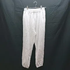 ◇ HOLIDAY ホリデイ 無地 ウエストゴム ジョガーパンツ サイズFREE ライトグレー レディース E  【1302060023678】