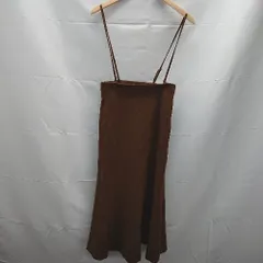 ◇ ROPE PICNIC ロペピクニック ウエストゴム マーメイド - ロング ワンピース サイズ36 ブラウン レディース E  【1302060023562】