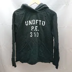 ◇ UNDEFEATED フード　プリント　シンプル 長袖 パーカー サイズS ブラック系 メンズ E  【1302060026921】のサムネイル